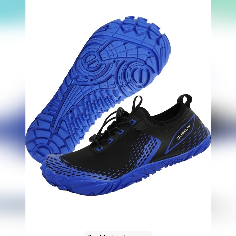Queday Men Water Shoes Size 12